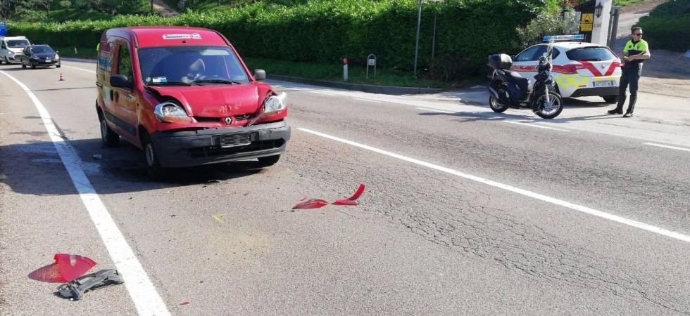 Tamponamento in via Bassano